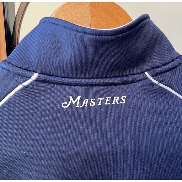 Masters Tech Collection Youth Boys Navy Blue Half Quarter Zip Pullover Size XL - Picture 4 of 9